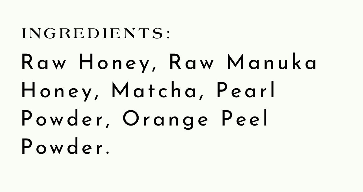 Manuka Matcha Face Mask